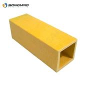 Tubes en fibre de verre carré