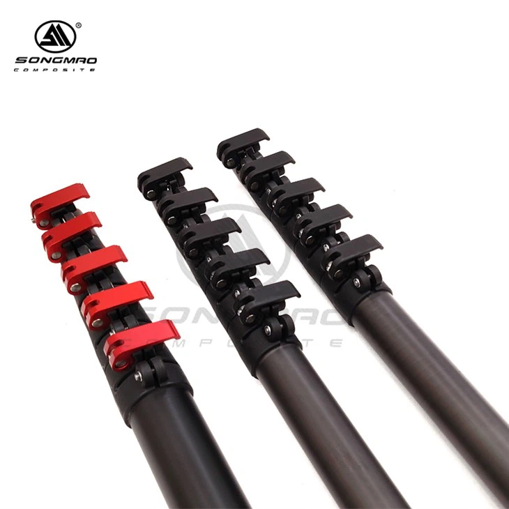 Pôle en fibre de verre extensible