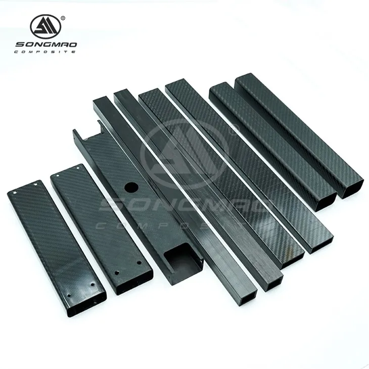 SONGMAO CNC cutting carbon fiber square tube